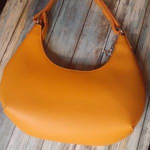 Neon orange purse